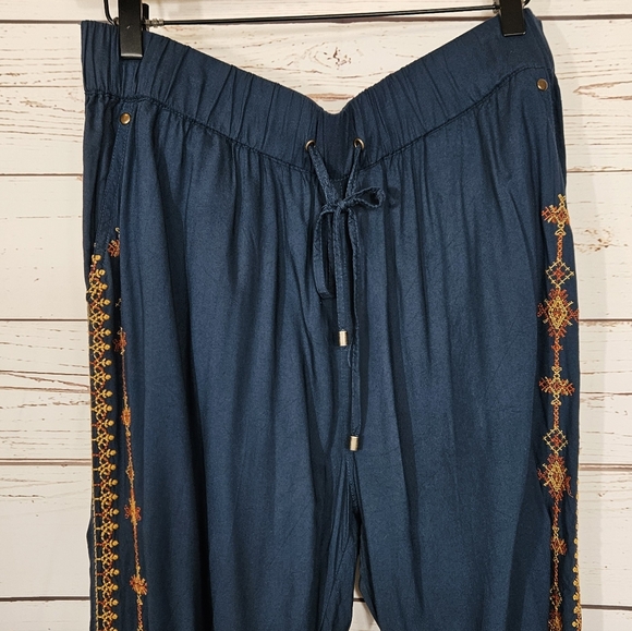 Sundance | Perfectly Nomadic Embroidered Pants - Picture 3 of 7